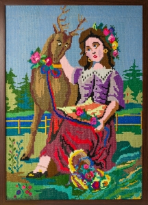 Девушка и олень
