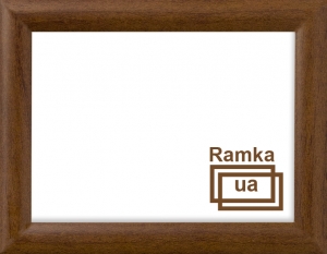 Рамка А4 пластиковая, цвет - дерево вишня, багет - квадрат 14 мм